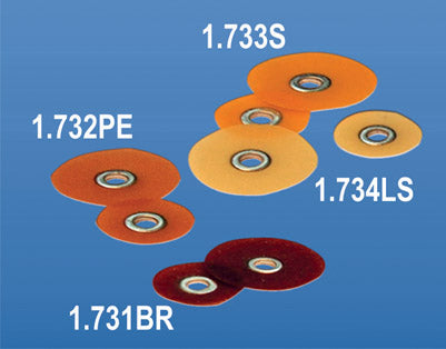 Polishing Discs for Finishing Gold Ocher series, 50pcs