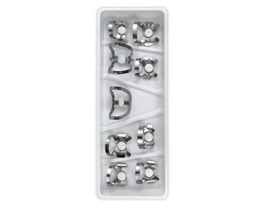 Set of Rubber Dam Clamps - 1, 7, 8, 8А, 9, 14, 201, 202, 212