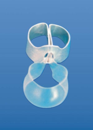 Kit of Premolar Transparent Contoured Matrices Combined with Clamp 16pcs