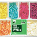 Wooden Wedges of 6 Types 400pcs medical equipment for hospital and laboratory use