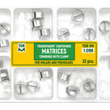 Kit of Premolar and Molar Transparent Contoured Matrices Combined with Clamp 32pcs medical equipment for hospital and laboratory use