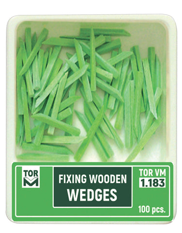 Wooden Wedges Thin Short (Green or White) 100pcs medical equipment for hospital and laboratory use