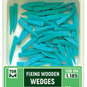 Wooden Wedges Medium Short 100pcs medical equipment for hospital and laboratory use