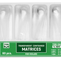 Kit of Molar Transparent Contoured Matrices 60pcs medical equipment for hospital and laboratory use