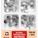 Small Sectional Contoured Matrices of Four Types 30pcs medical equipment for hospital and laboratory use