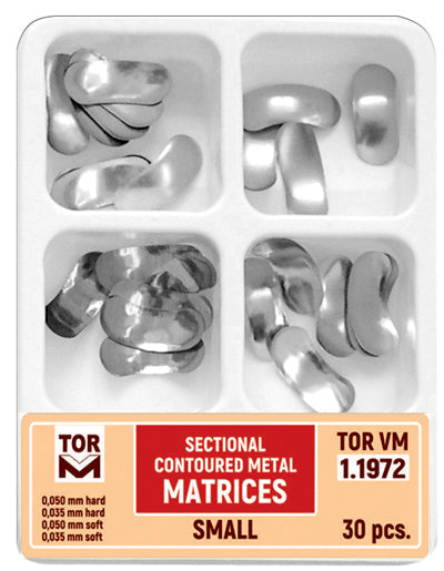 Small Sectional Contoured Matrices of Four Types 30pcs medical equipment for hospital and laboratory use