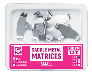 Saddle Metal Matrices Small (Shape 3) 12pcs medical equipment for hospital and laboratory use