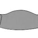 Saddle Metal Matrices Small (Shape 1) 12pcs