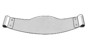Saddle Metal Matrices Large (Shape 2) 12pcs