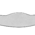 Saddle Metal Matrices Large (Shape 1) 12pcs