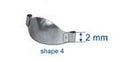 Saddle Contoured Metal Matrices Small (Shape 4) 12pcs