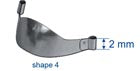 Saddle Contoured Metal Matrices Large (Shape 4) 12pcs