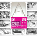 Saddle Contoured Metal Matrices. Universal Kit for Premolars 36pcs medical equipment for hospital and laboratory use