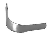 "Pony" Metal Contoured Matrices Small 12pcs