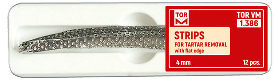 Metal Strips for Tartar Removal 12pcs medical equipment for hospital and laboratory use
