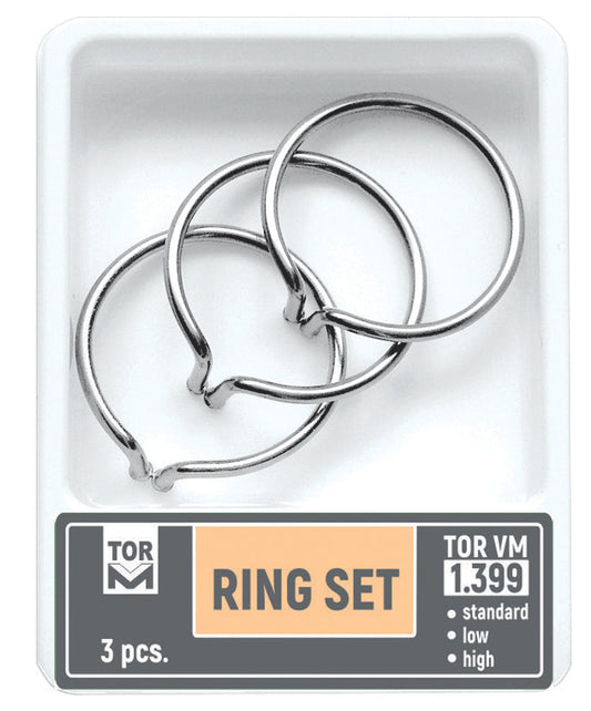 Set of Rings 3pcs (4mm, 5mm and 6mm Height) medical equipment for hospital and laboratory use