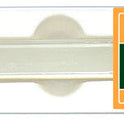 Transparent Stopstrips 8mm Wide 12pcs medical equipment for hospital and laboratory use