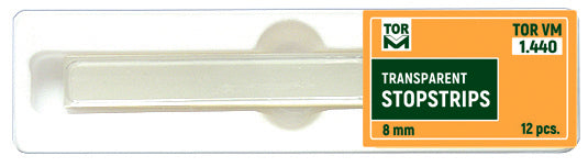 Transparent Stopstrips 8mm Wide 12pcs medical equipment for hospital and laboratory use