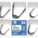 Metal Contoured Matrices for Premolars 30pcs medical equipment for hospital and laboratory use