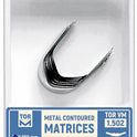 Metal Contoured Matrices for Premolars Shape 2 (Bilateral) 12pcs medical equipment for hospital and laboratory use