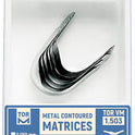 Metal Contoured Matrices for Premolars Shape 3 (Left Ledge) 12pcs medical equipment for hospital and laboratory use