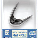 Metal Contoured Matrices for Premolars Shape 4 (Right Ledge) 12pcs medical equipment for hospital and laboratory use