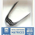 Metal Contoured Matrices for Premolars Shape 5 (One Central Ledge), Elongated 12pcs medical equipment for hospital and laboratory use