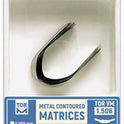 Metal Contoured Matrices for Premolars Shape 6 (Bilateral), Elongated 12pcs medical equipment for hospital and laboratory use