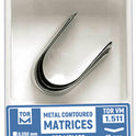 Metal Contoured Matrices for Molars Shape 1 (without Ledge) 12pcs medical equipment for hospital and laboratory use