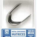 Metal Contoured Matrices for Molars Shape 2 (Bilateral) 12pcs medical equipment for hospital and laboratory use