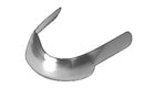 Metal Contoured Matrices for Molars Shape 3 (Left Ledge) 12pcs