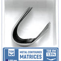 Metal Contoured Matrices for Molars Shape 4 (Right Ledge) 12pcs medical equipment for hospital and laboratory use