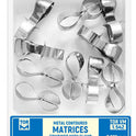 Metal Contoured Matrices for Premolars Combined with Clamp Shape 2 (Two Central Ledges) 10pcs medical equipment for hospital and laboratory use