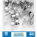 Metal Contoured Matrices for Premolars Combined with Clamp Shape 3 (Left Ledge) 10pcs medical equipment for hospital and laboratory use