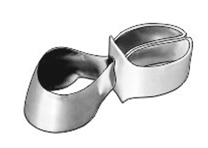 Metal Contoured Matrices for Premolars Combined with Clamp 10pcs