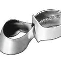 Metal Contoured Matrices for Premolars Combined with Clamp 16pcs