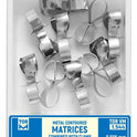 Metal Contoured Matrices for Premolars Combined with Clamp Shape 4 (Right Ledge) 10pcs medical equipment for hospital and laboratory use