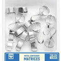 Metal Contoured Matrices for Premolars Combined with Clamp Shape 5 (without Ledge) 10pcs medical equipment for hospital and laboratory use