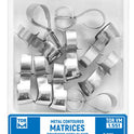 Metal Contoured Matrices for Molars Combined with Clamp Shape 1 (One Central Ledge) 10pcs medical equipment for hospital and laboratory use