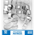 Metal Contoured Matrices for Molars Combined with Clamp Shape 3 (Left Ledge) 10pcs medical equipment for hospital and laboratory use