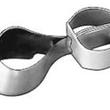 Metal Contoured Matrices for Molars Combined with Clamp 10pcs