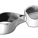 Metal Contoured Matrices for Molars & Premolars Combined with Clamp Shape 5, without Ledge 10pcs