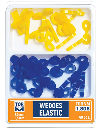 "Elastic" Fixing Wedges 40pcs medical equipment for hospital and laboratory use