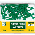 Fixing Plastic Wedges 40pcs medical equipment for hospital and laboratory use