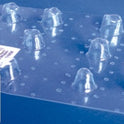 Transparent Crowns for Molars and Premolars 12pcs per Plate medical equipment for hospital and laboratory use