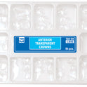 Anterior Transparent Crowns 64pcs