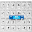Anterior Transparent Crowns 64pcs medical equipment for hospital and laboratory use