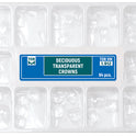 Deciduous Transparent Crowns 64pcs medical equipment for hospital and laboratory use