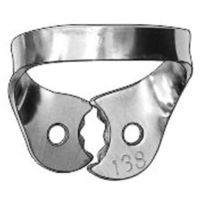 Clamp 138 (Left-Sided Clamp for Third Molars (with Stiff Spring and Serrated Beaks)) medical equipment for hospital and laboratory use