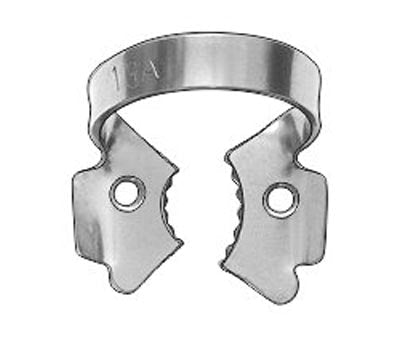 Set of Rubber Dam Clamps - 9, 0, B4, 2, 2A, 7, 8, W56, 12A, 13A